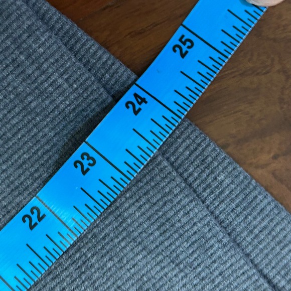 Freely Gray V Neck Long Sleeve Top with Ladder Cutout Back - Women's - Picture 6 of 7